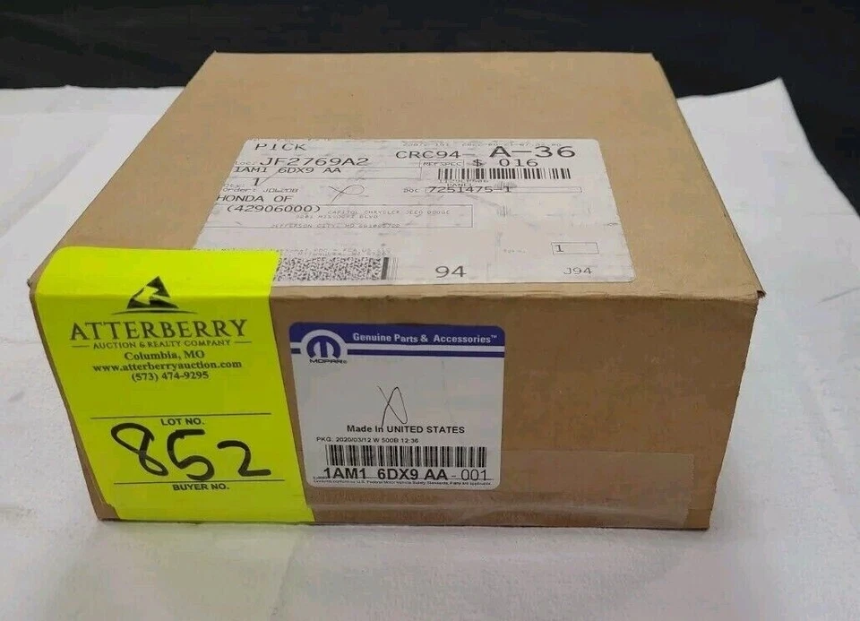 Panel MOPAR 1AM16DX9AA - Asiento trasero trasero se adapta - Ram C/V 2012-2015 y otros Foto 4 de 4