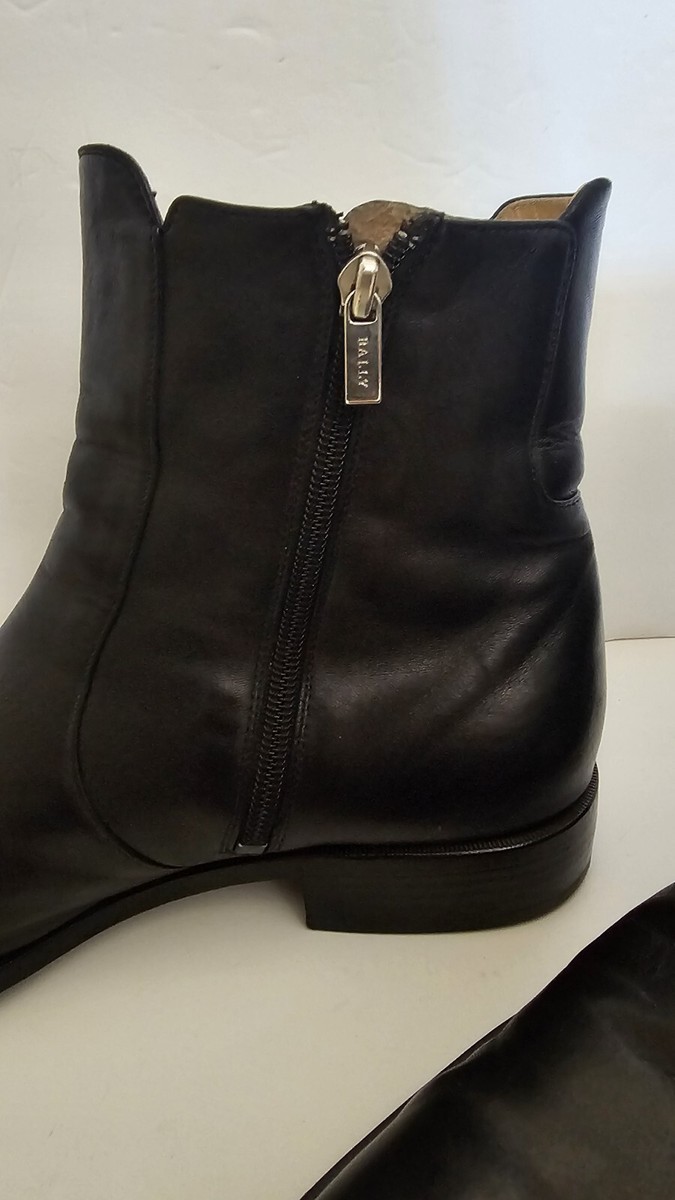 Bally Switzerland Parawet Leather Boots Mens US 11.5 Bally | Shoes | Bally Lexus Parawet Zip Ankle Boots Brown  main image 3