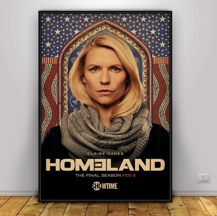 Homeland Poster | Wall Art | Wall Prints | Home Decor | Kraft Paper Print 5