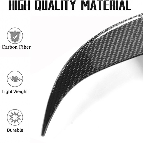 For Mercedes W218 CLS63 Real Carbon Rear Bumper Splitter Fins Air Vent Cover - Picture 11 of 12