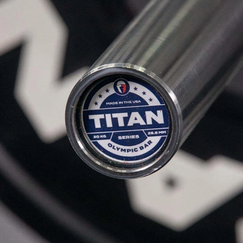 Titan Series Olympic Power Barbell - Thumbnail 2