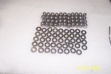 1940 -1941 Lincoln Continental Zephyr Stainless Head Nuts.