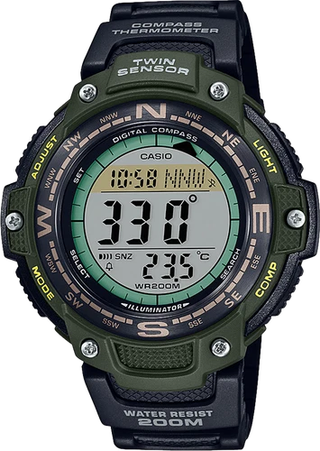 Casio compass thermometer watch instructions cheap