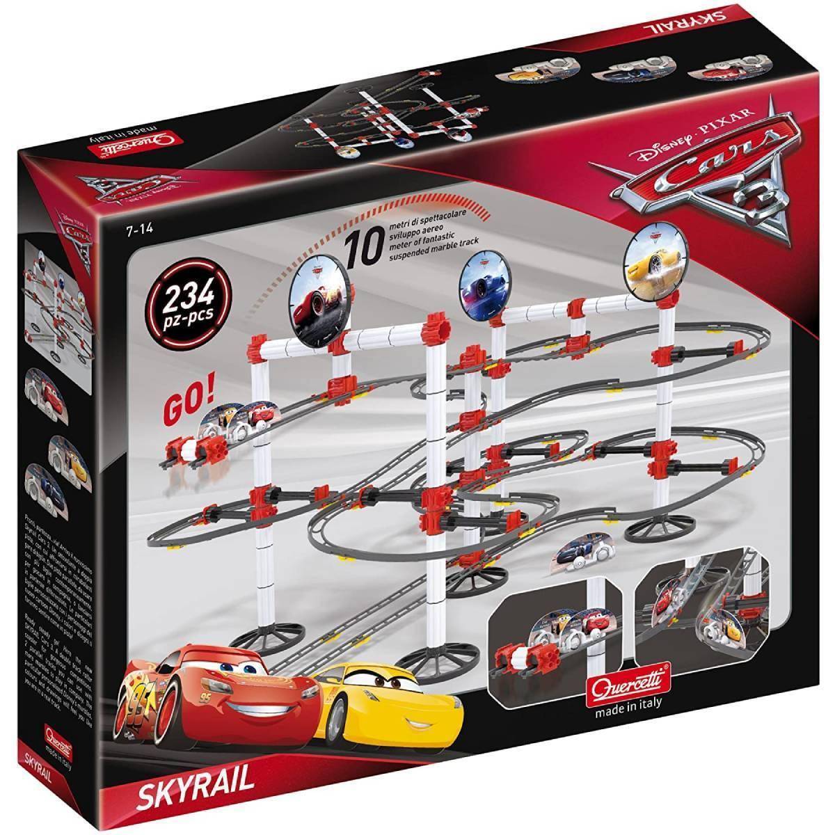 Quercetti 6637 Skyrail Pista Per Biglie Cars Bambini 14 Anni