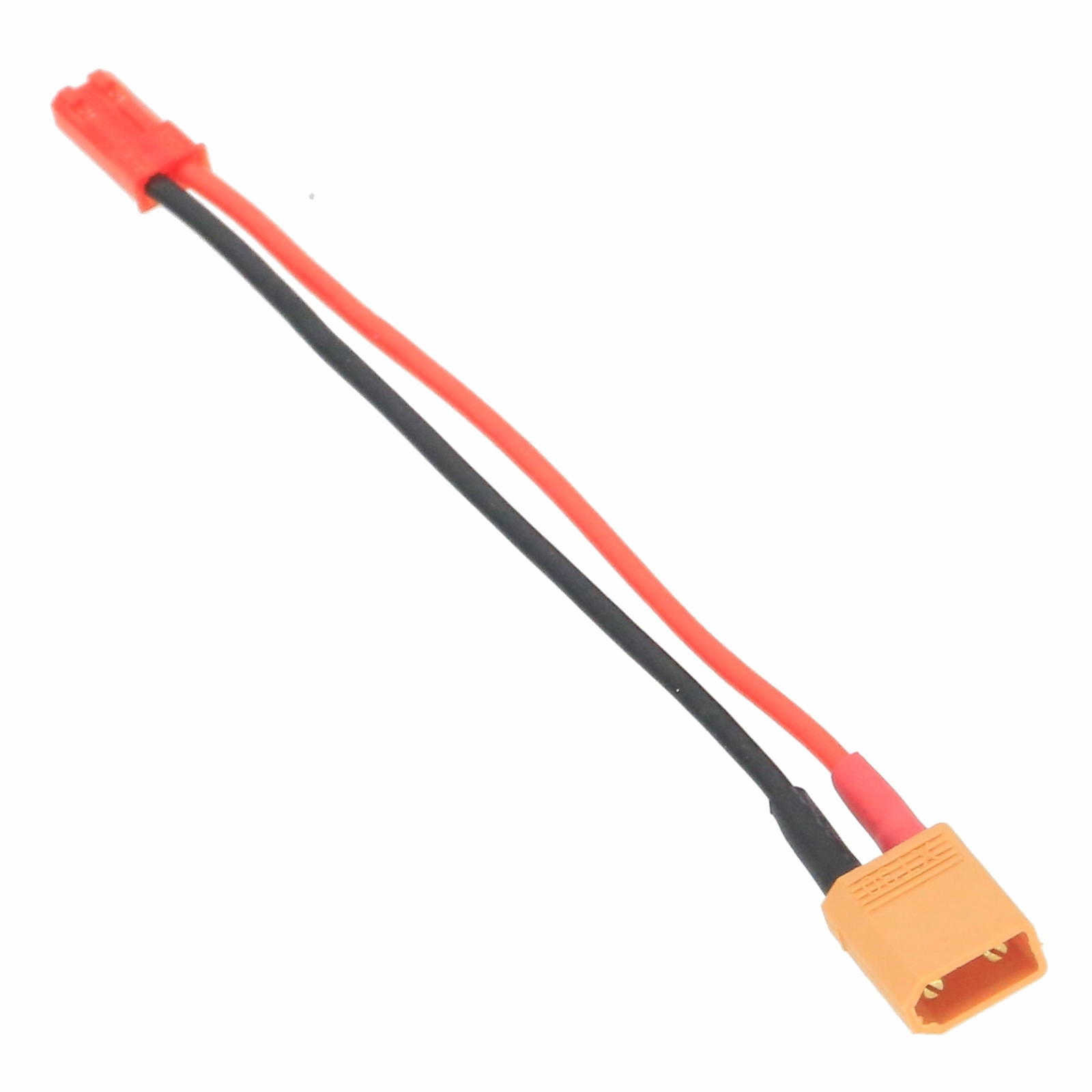 Câble Adaptateur XT60 Vers Connecteur JR/Futaba - 20AWG, 4 Pouces, Pour Batteries RC LiPo