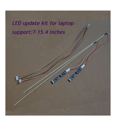 2sets 330mm LED Backlight Strip Kit Update 7''-15.4''CCFL LCD Laptop Monitor