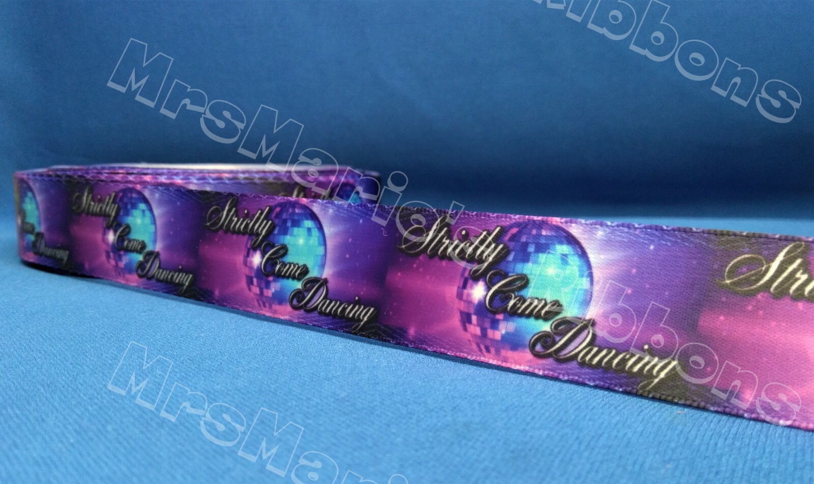 Strictly Come Dancing satin craft/cake/hair ribbon MrsMario's eBay