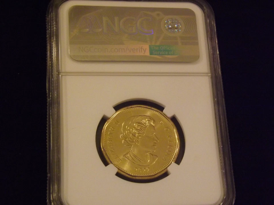 2022 $1 Canada NGC MS 66 - Image 2 of 2