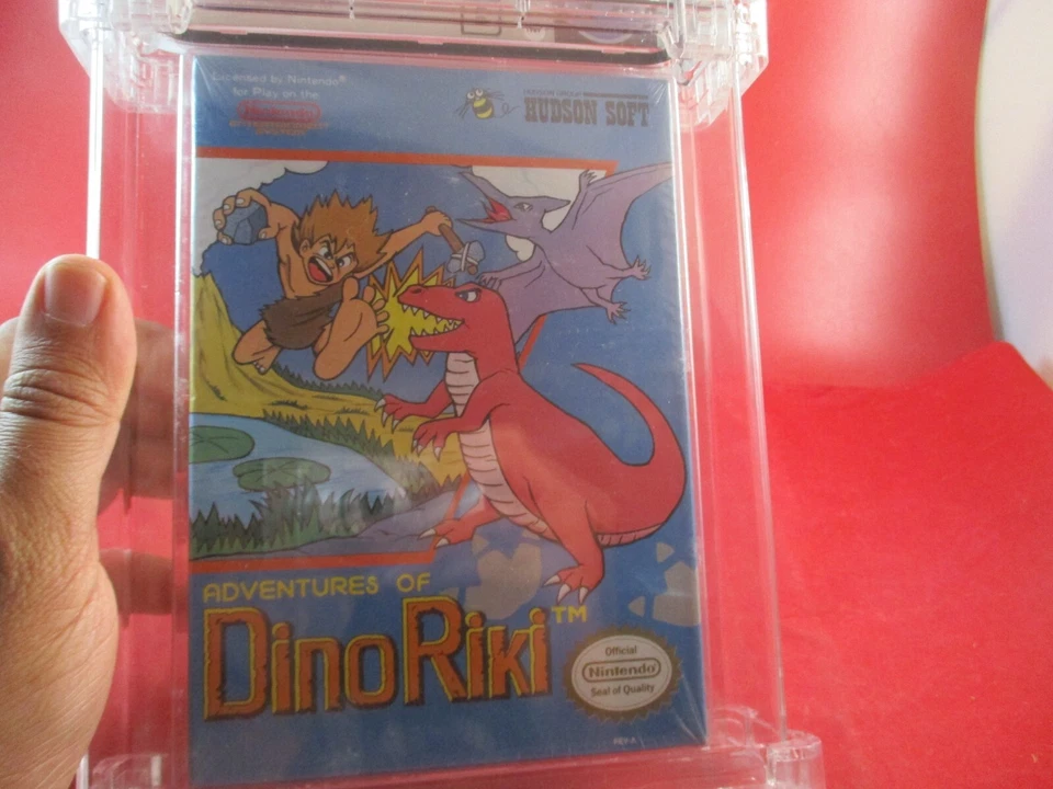 Adventures of Dino Riki (Nintendo NES) **TOTALMENTE NUEVO** ¡Sellado! WATA 9.0 B Foto 3 de 4