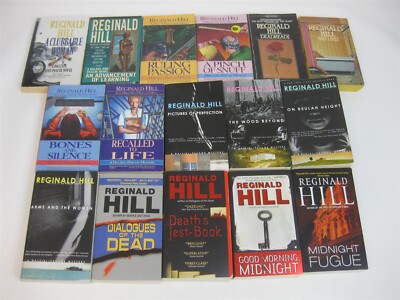 Reginald Hill Lot 16 Dalziel Pascoe Clubbable Woman to Midnight Fugue