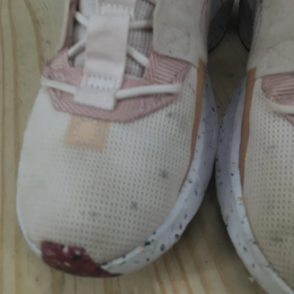 Tênis Nike Feminino 7 Crater Impact Branco Pêssego com Cadarço Baixo CW2386-100 - Imagem 3 de 4