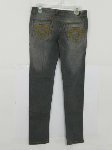 Womens Skinny Gray Jeans Size 7/8 NWT Unbranded - Photo 2/5