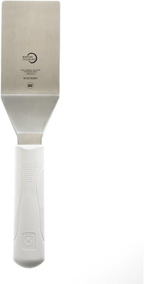 Mercer Culinary Square Edge Turner, 4 X 2.5 Inch, White