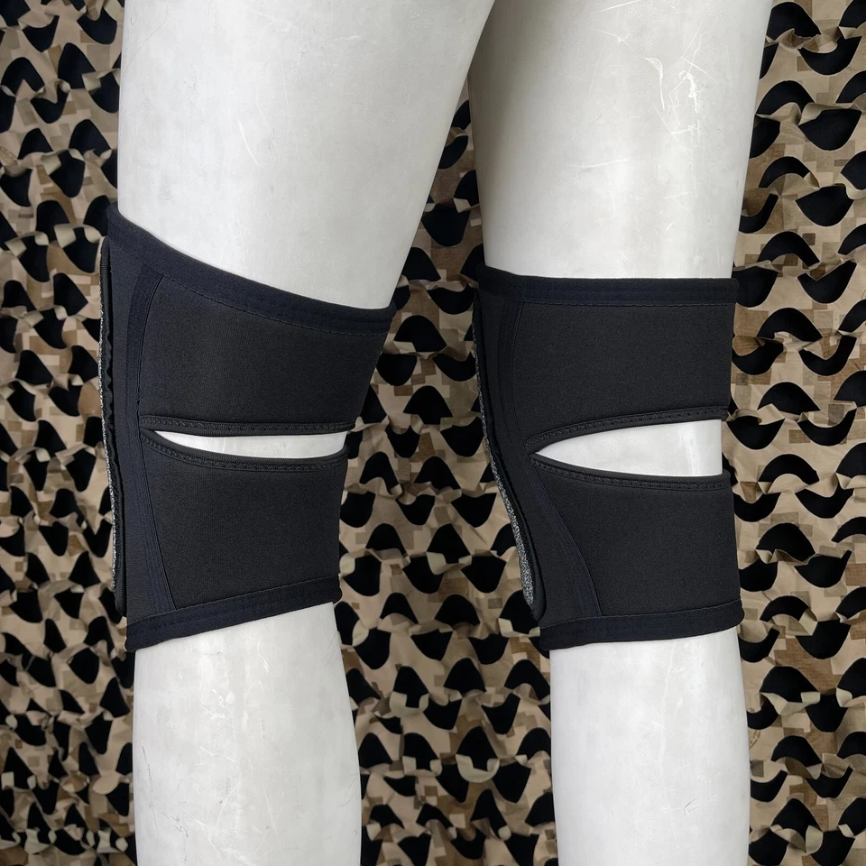 NUEVAS rodilleras de paintball Hydra Black 2.0 - negras/grises - pequeñas - Imagen 4 de 4