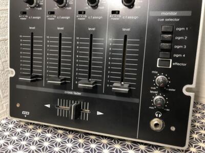 VESTAX PMC-280 Fader overhaul cut lug black dj mixer