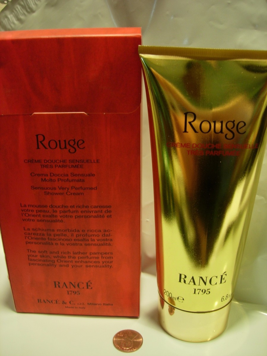 WOMENS NEW BOXED Rance RUE 1795 ROUGE BODY SHOWER WASH BATH GEL 6.7 OZ  FLORAL