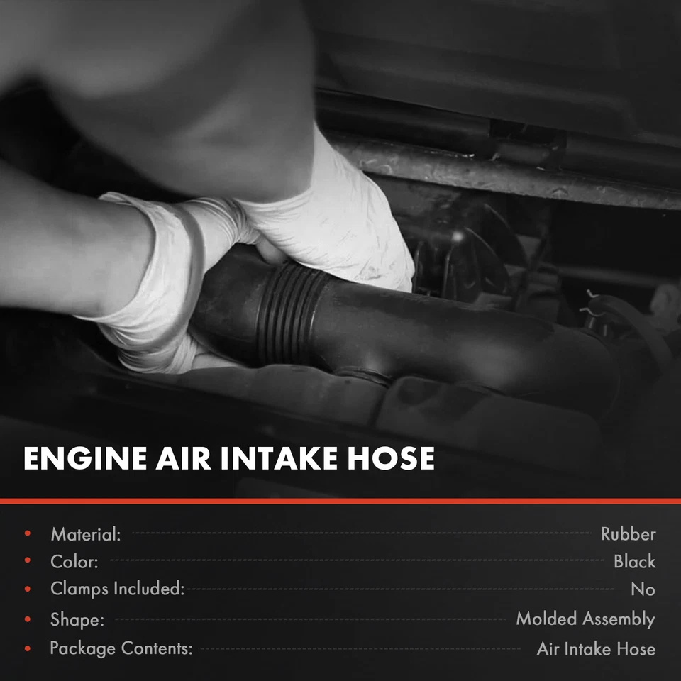 Manguera de admisión de aire 2 piezas para Mercedes-Benz E500 E55 AMG 03-06 CLS500 CLS55 AMG 2006 Foto 2 de 4