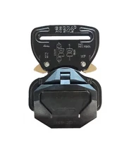 AustriAlpin 38mm / 1.5" Cobra Pro Style Snakebite Buckle Black - FY38KVF-LS