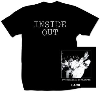 New Music Inside Out ''Typeface'' T Shirt