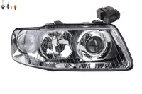 Scheinwerfer Passend FüR Audi A3 8L 09/00- 05/03 Rechts Leuchtmitt. + Stellmotor