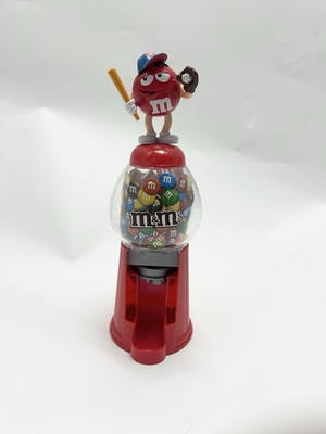 #ad #ad Mamp;M’s Vintage Red Character Candy Dispenser Coin Bank Collectible. $17.00