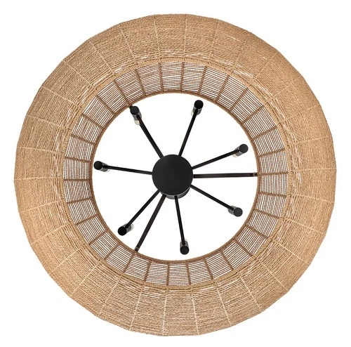 Hinkley Lighting 40385 Luca 7 Light 36"W Lisa McDennon Pendant / - Black - Picture 3 of 10