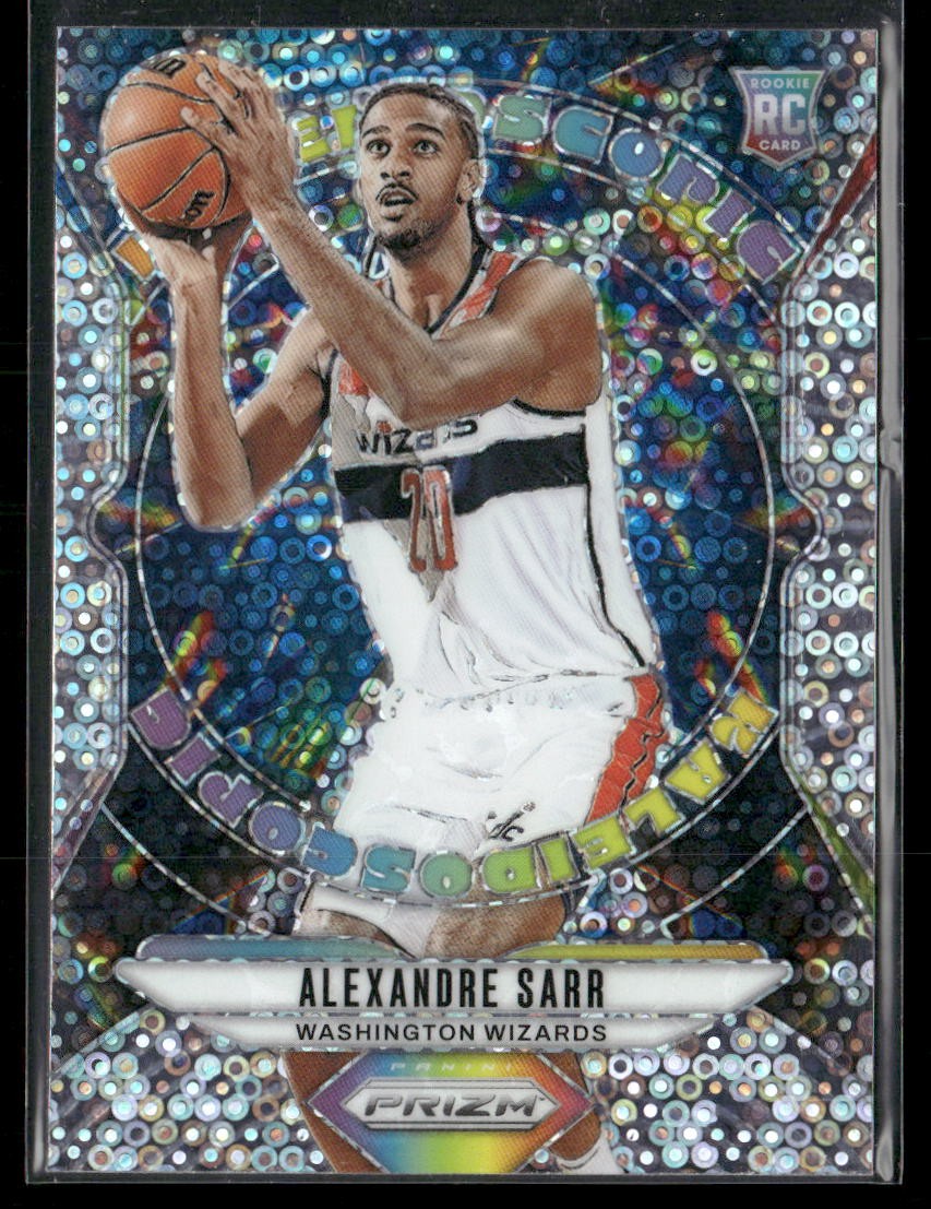 2024-25 Panini Prizm #26 Alexandre Sarr Kaleidoscopic Prizms Fast Break