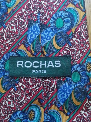 Rochas, Kravatte, Binder, Seide, Neu