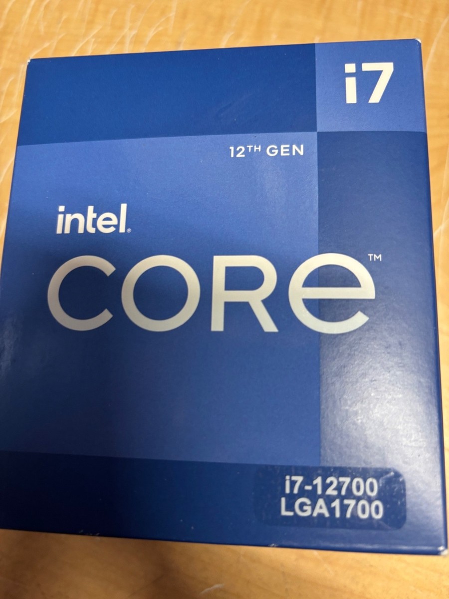 Intel Core i7-12700 Processor (4.9 GHz, 12 Cores, LGA 1700) Box