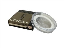 Estuche y caja de lente de filtro Contax original 72 mm (sin filtro)
