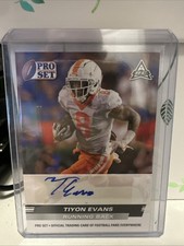 2022 Leaf Draft Autographs Tiyon Evans Vols