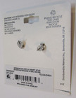 New Vintage Brilliance Fine Jewelry Sterling Silver 1/4" Heart Stud Earrings — photo 3