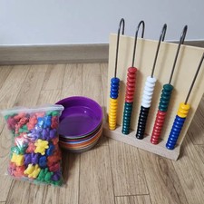 IKEA Wooden Abacus Teddy Bear Counting Toy for Kids Official
