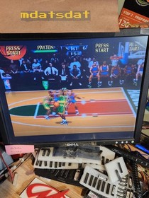 NBA MAXIMUM HANGTIME PCB JAMMA ARCADE BOARD REV L1.03 MINIMAL SPRITE ISSUES.  