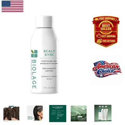 Control Itchy Scalp: Biolage Scalp Sync Shampoo with Zinc Pyrithione - 1.7 FL Oz
