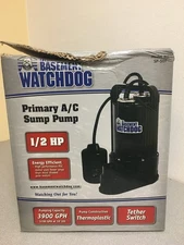 Basement Watchdog 1/2 hp 3900 gph Plastic Submersible Sump Pump 4793451