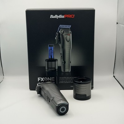 BaByliss Pro 4Artists Fx One Lo-Pro Clipper Silber OVP