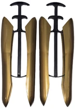 Moneysworth & Best Fashion Mid Calf/Full Boot Shapers Shoe Trees GOLD -  1 Pair