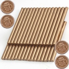 Bronze Wax Seal Sticks, 30pcs Sealing Wax Sticks, Glue Gun Wax Seal Sticks for