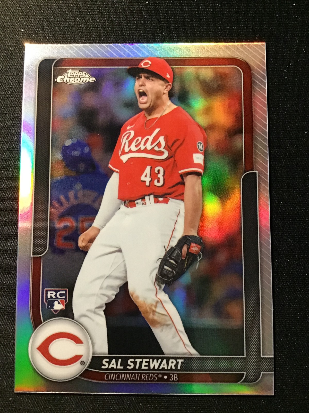 2026 Topps #72 Sal Stewart Flagship Collection Chrome (Series Two)
