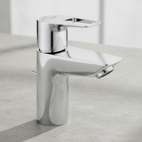 Grohe Eh-Waschtischbatterie Bauloop 22054_1 S-Size Mittelstellung Kalt Chrom