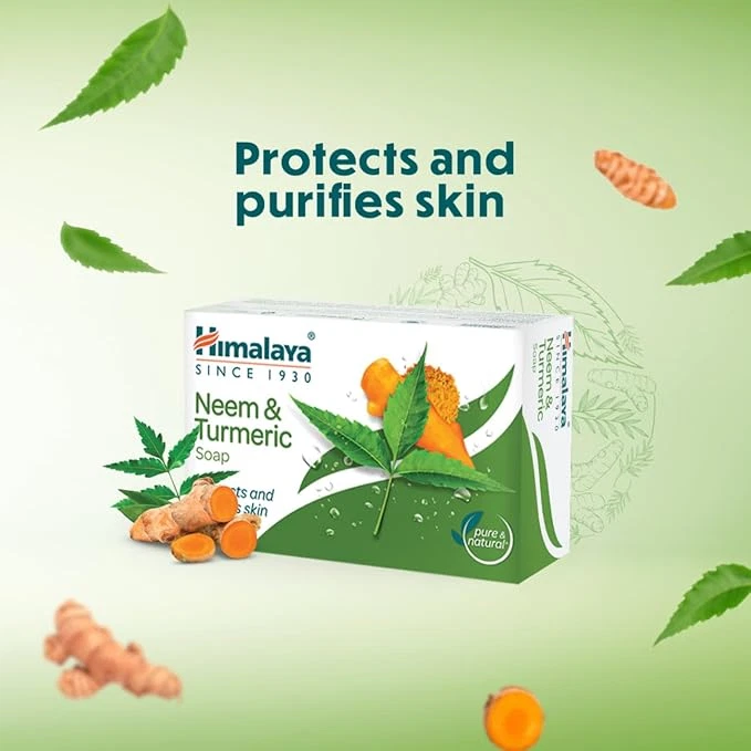 Himalaya Kräuter- Neem & Kurkuma Seife für Natürlich Young,Glühend Haut 75 & - Bild 4 von 4