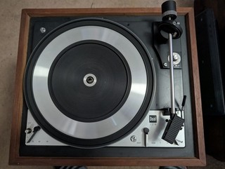 Giradischi giradischi vintage doppio 1218 per ricambi o riparazioni