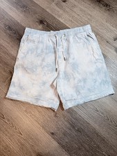 American Eagle Flex Men  s Light Blue Drawstring Shorts Size Medium