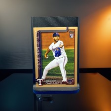 2025 Topps Update Gerson Garabito Gold Border 1582/2025 #US249 RC Rangers