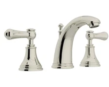 Perrin Rowe Georgian Era U.3712LSP-PN-2 Widespread Bathroom Faucet Polish Nickel