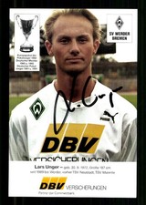 Lars Unger Autogrammkarte Werder Bremen 1992-93 Original Signiert # G 52231