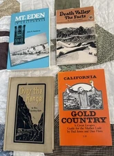 CA Gold Country, Death Valley, Over The Range Golden Gate   Mt. Eden 