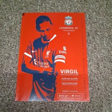 19) LIVERPOOL V  AFC BOURNEMOUTH PROGRAMME PREMIER LEAGUE 19/8/2023