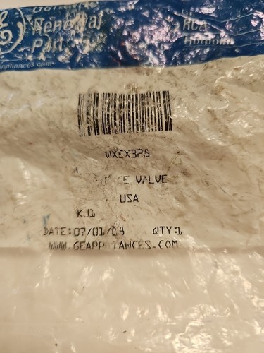WEX5X328 GE Genuine OEM Pierce Valve Brand New & Sealed - Picture 4 of 5